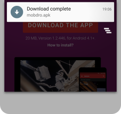 how to install mobdro on android smartphone